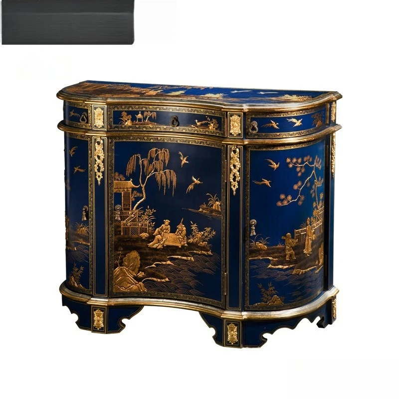 Power Tools With Names - Europese Chinese stijl retro marineblauw luxe