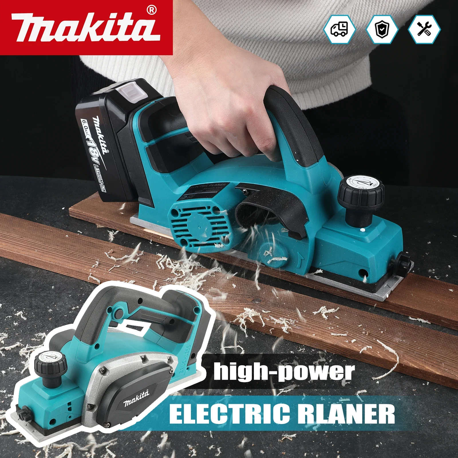 DKP180 draadloze elektrische s - Planer Handheld Electric recensie en prijs