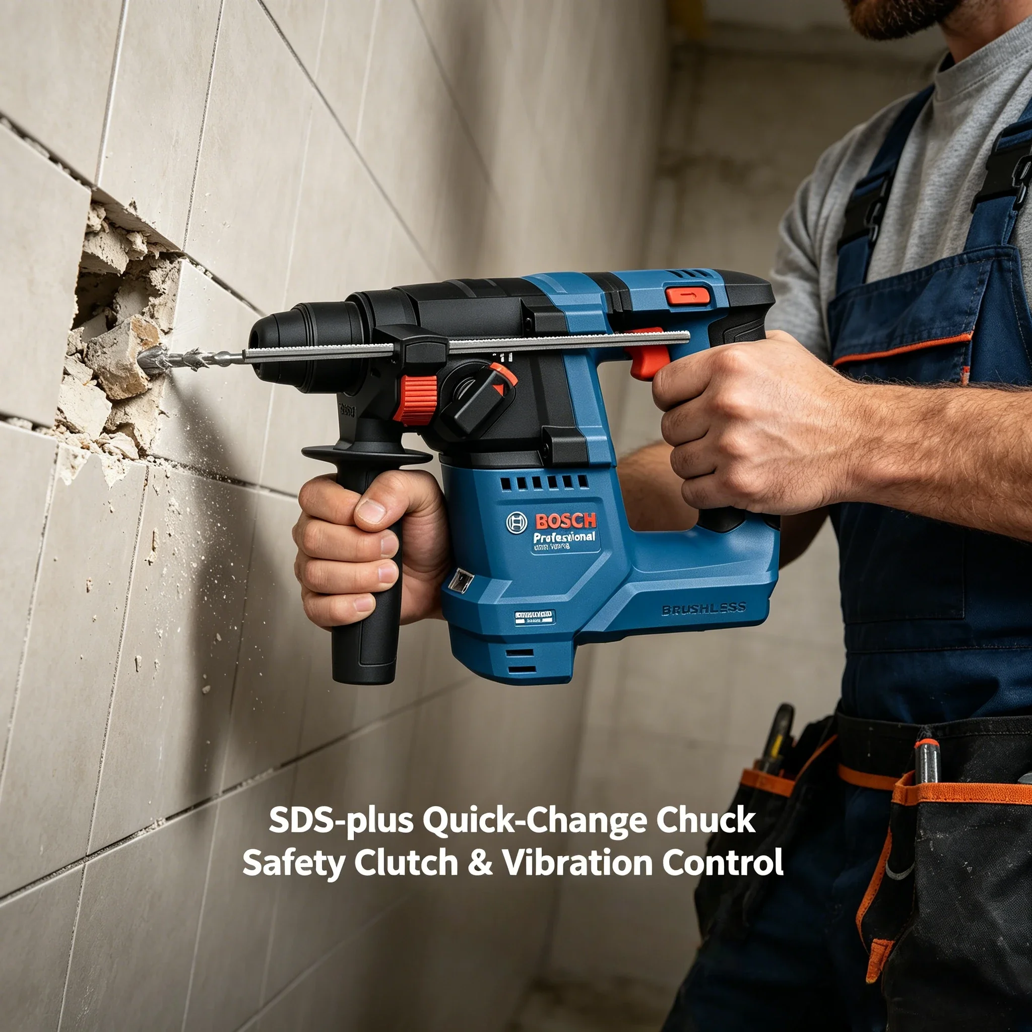 Bosch GBH 18V-18, 18V draadloz - Power Tools Professional recensie en prijs