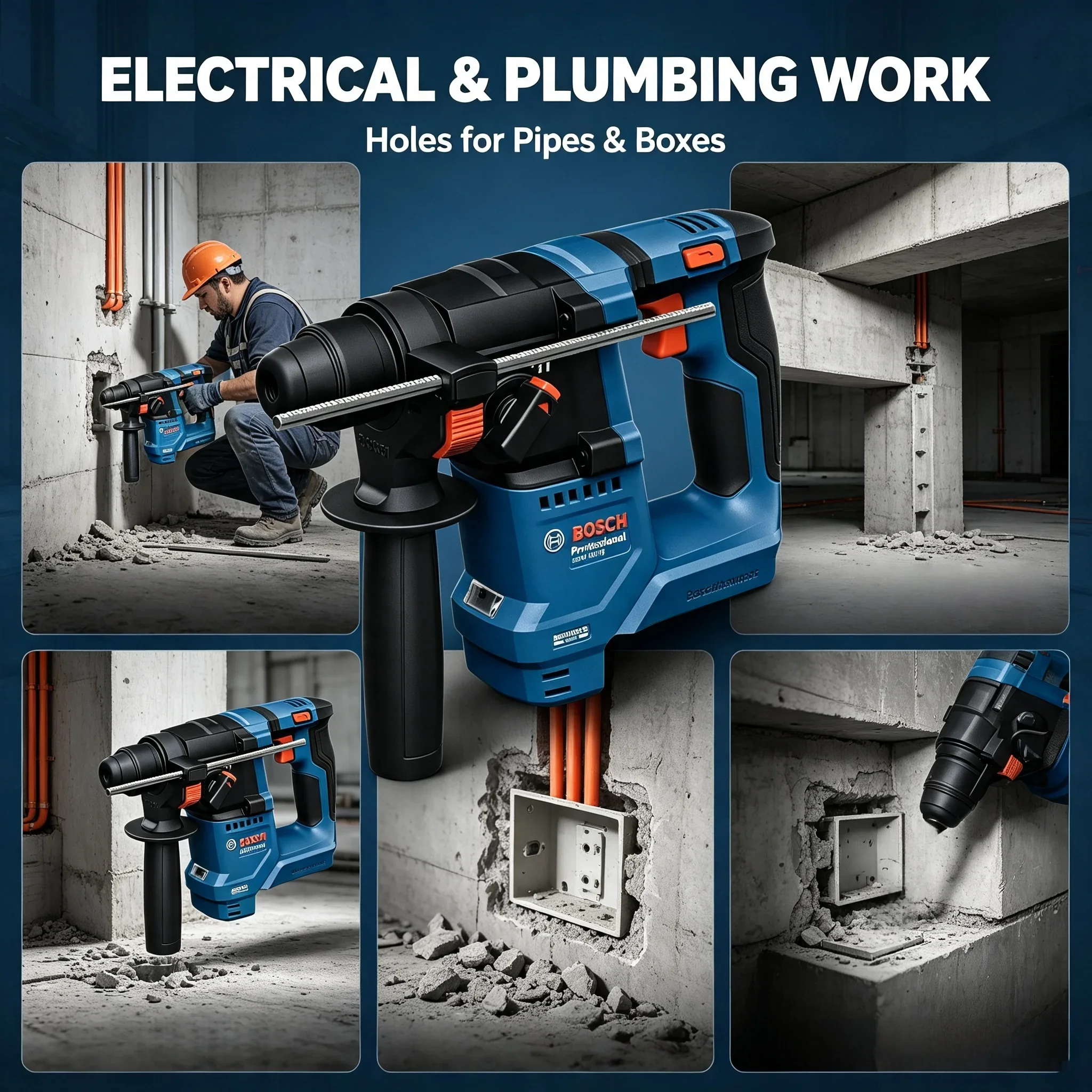 Bosch GBH 18V-18 draadloze boo - Power Tools Professional recensie en prijs